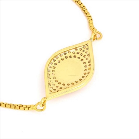 NEW Gold chain bracelet Evil eye protection - Picture 8 of 8